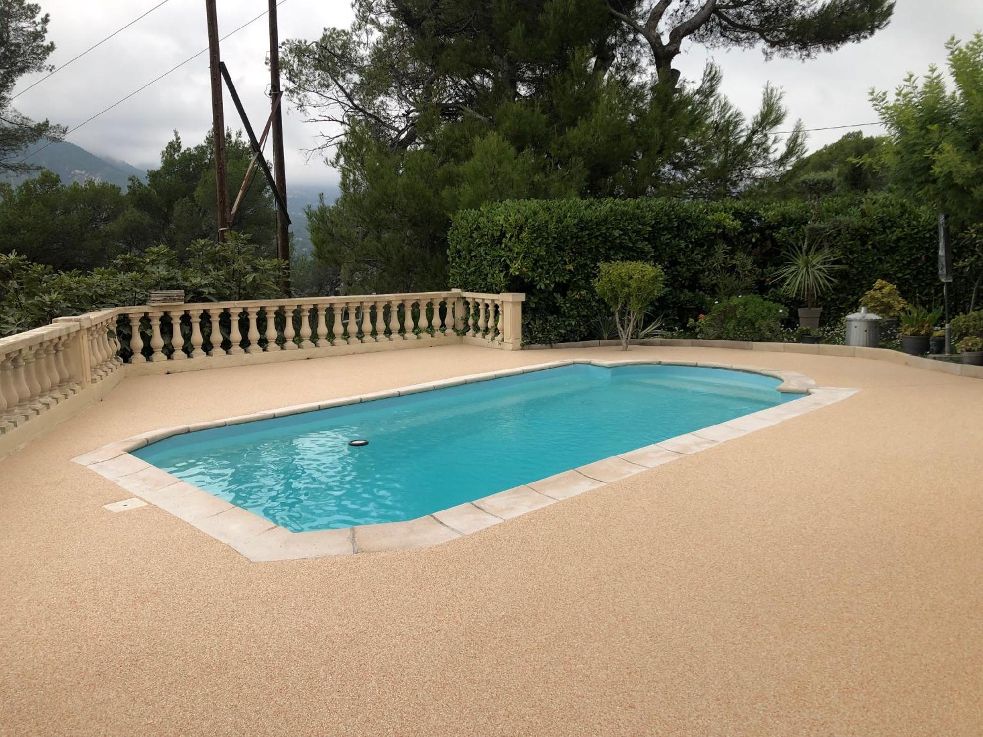 Charmante Villa A 15 Min De Nice Avec Piscine Blausasc Eksteriør bilde