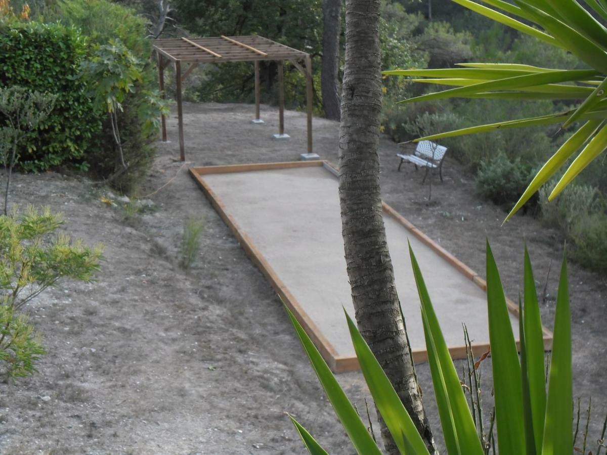 Charmante Villa A 15 Min De Nice Avec Piscine Blausasc Eksteriør bilde